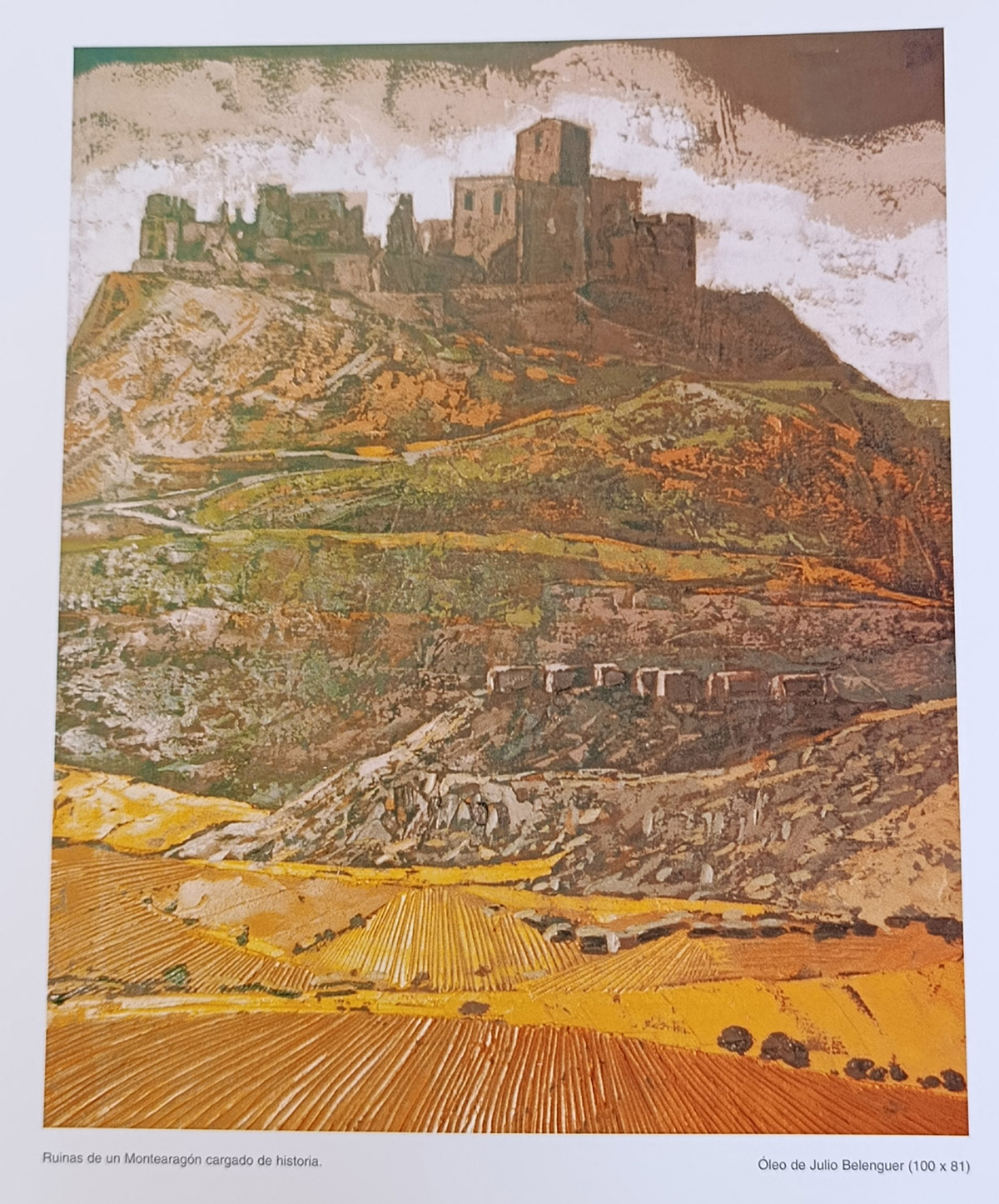 Ruinas de Montearagón cargas de historia